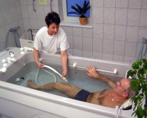 unterwassermassage